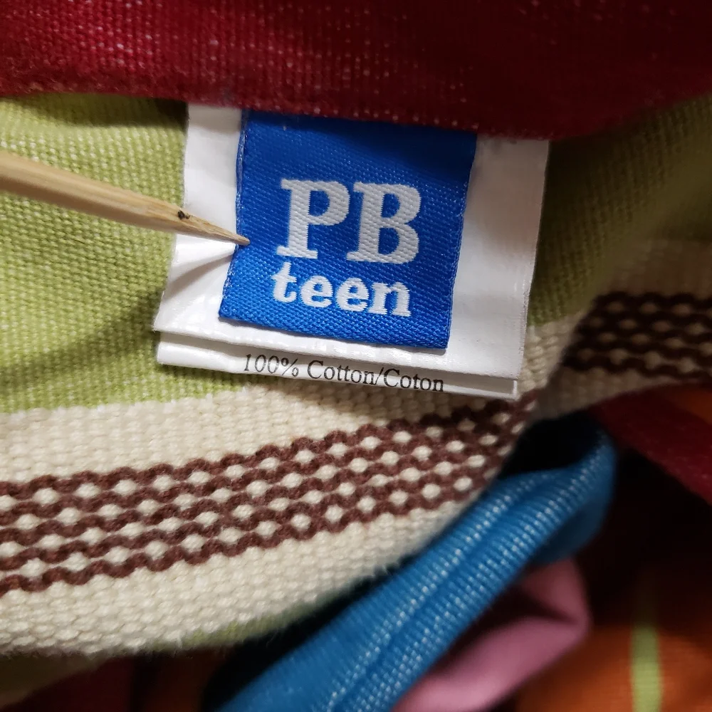 Vintage Pottery Barn Teen Duvet Full/Queen - Picture 7 of 8
